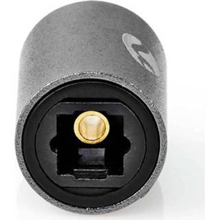 👉 Nedis Toslink-adapter - Catb25950gy Gunmetal 5412810333424