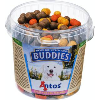 👉 Hondensnack Antos Buddies 400 g - Hondensnacks Eend&Wild 8714414212257 8714414212233