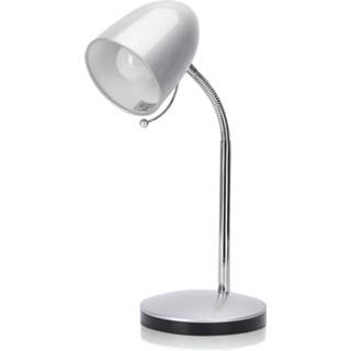 👉 Bureaulamp zilver Aigostar Wave - Flexibel, H280mm 8433325182236