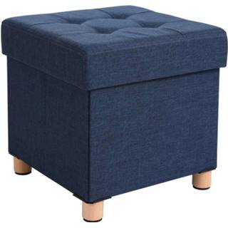👉 Kruk Nancy's Met Opslag - Poef Zitstoel Opbergruimte 6013814070057