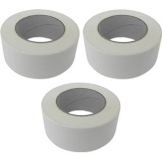 👉 Ducttape wit 3x rol 50mm x 50 meter