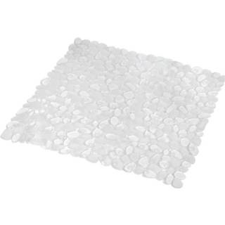 👉 Douchecabine Ruwe Anti-slip Mat Doorzichtig 52 X Cm Met Stenen Patroon - Badmatjes 8720147835632