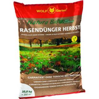 👉 Wolf-Garten Natura Bio Gazonmest Herfst - Gazonmeststoffen - 10.8 kg