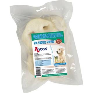 👉 Honden snack Antos Varkensneus Gepoft - Hondensnacks Varken 80 g 2 stuks 8714414000885