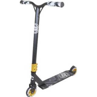 👉 Goud jongens zwart Motion Scoot er Urban 110mm Black -Goud 7640168474010