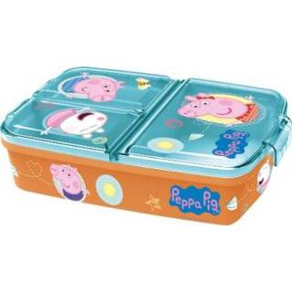 👉 Brood doos kleurrijk meisjes P:os brooddoos Peppa Pig, 3 delen 4043891328057