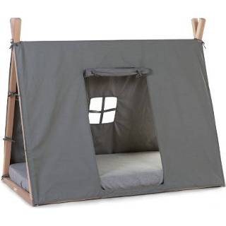 👉 Meisjes grijs CHILD HOME Hoes Tipi bed 70 x 140 cm 5420007155865