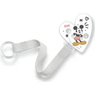 👉 Speen grijs meisjes NUK Fopspeen band Mickey 4008600396789