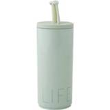 👉 Groen jongens Design Letters rietjesbeker lichtgroen 500 ml 5710498188931
