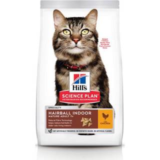 👉 Hill's Feline Senior Hairball Control - Kattenvoer - Kip 1.5 kg