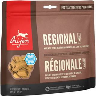 👉 Orijen Freeze Dried Treats Regional Red - Hondensnacks - Rund Zwijn 42.5 g