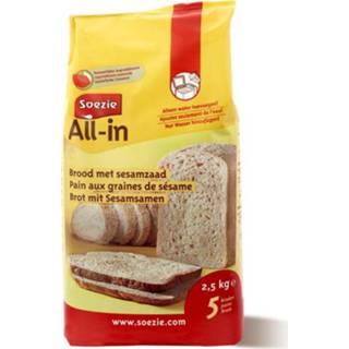 👉 Soezie All-In Brood Met Sesamzaad - Bakproducten - 2.5 kg