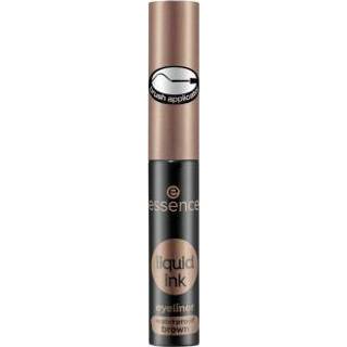 Oogpotlood bruin Essence Liquid Ink Eyeliner Waterproof Brown 02 3 ml 4059729306500
