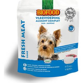 👉 Biofood Vleesvoeding Compleet Lam - Hondenvoer - 7x90 g