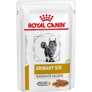 👉 Katten voer Royal Canin Veterinary Diet Urinary S/O Moderate Calorie Morsels Gravy Wet - Kattenvoer 12x85 g 9003579010228