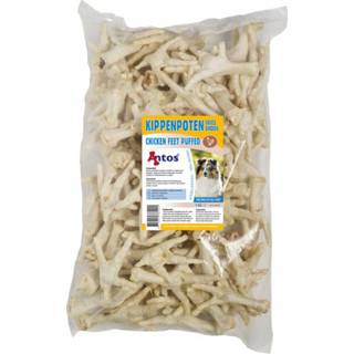 👉 Antos Kippenpoten Gepoft - Hondensnacks - Kip 1 kg