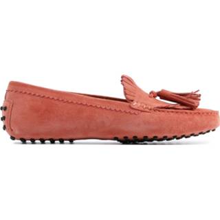 Leer suede vrouwen roze Stefano Lauran Dames Leren MocassinsMocassins 8719656821250 131034133362