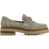 Leer suede vrouwen grijs Mace Dames Leren InstapschoenenInstapschoenen 8719656878971 121010133899