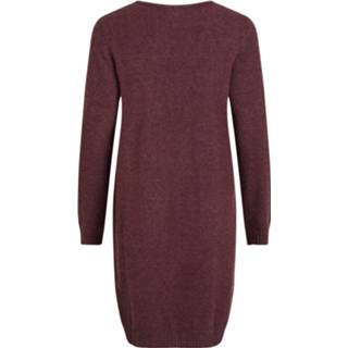 👉 Gebreide jurk viscose XS vrouwen rood 5713780947438