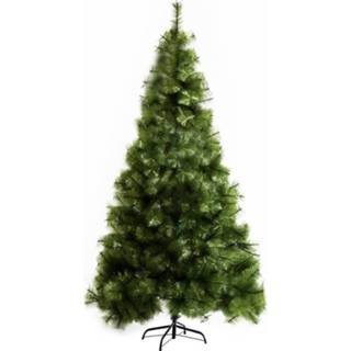 👉 Kunstkerstboom groen PVC active HOMCOM 2,1 m kerstboom dennenboom 505 takken 6011604111171