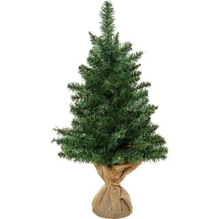 👉 Kerstboom linnen PVC active HOMCOM voor op tafel 0,6 m kleine 70 takken cement 6011622479451