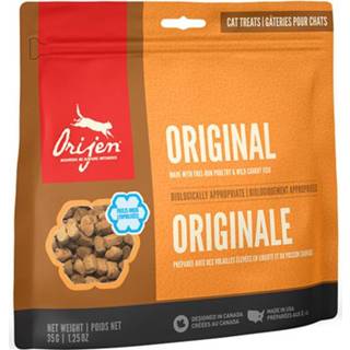 👉 Orijen Cat Freeze-Dried Treats Original - Kattensnack - 35 g