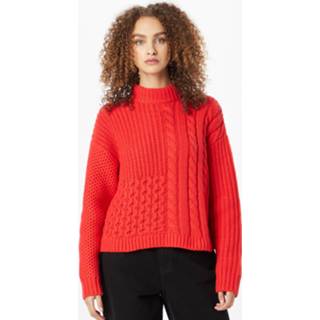 👉 Trui gerecycled materiaal XL XS s vrouwen l m rood 'Blanca' 5711460324982 5711460324999 5711460325002 5711460325019 5711460325026