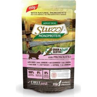 Stuzzy Dog Grain Free Monoprotein Pouch 150 g - Hondenvoer - Ham