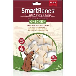 👉 Honden snack Smartbones Chicken Classic Bone Chews Kip - Hondensnacks Mini 810833027101