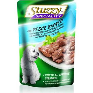 Honden voer Stuzzy Maaltijdzakjes Adult 100 g - Hondenvoer Witvis 8005852257215 8005852142016