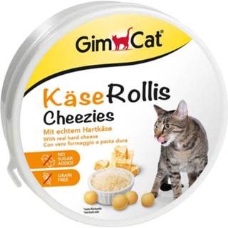 👉 Katten snack Gimcat Kaas-Rollis Kaas - Kattensnack 200 g 4002064409801