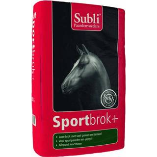 👉 Paarden voer Subli Sportbrok Plus - Paardenvoer 20 kg 8719189255027