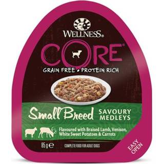 Wellness Core Small Breed Savoury Medleys 85 g - Hondenvoer - Kip&Kalkoen