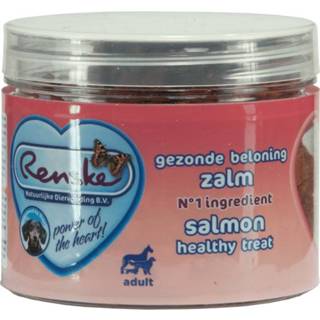 👉 Honden snack Renske Gezonde Beloning Hartjes 100 g - Hondensnacks Zalm 8717185294187 8717185294149