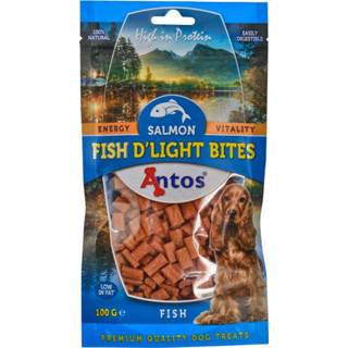 👉 Antos Fish D'Light Bites - Hondensnacks - Zalm 100 g