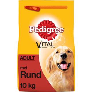 👉 Honden voer Pedigree Adult Rund&Vlees - Hondenvoer 10 kg 3065890018235