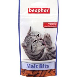 👉 Katten snack Beaphar Malt-Bits - Kattensnack 35 g 8711231114139 8711231116096