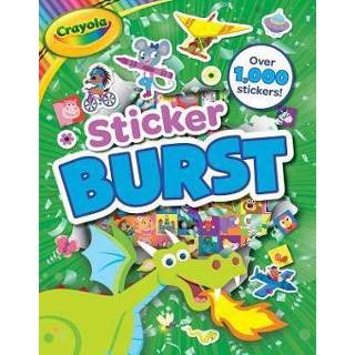 👉 Engels Crayola Sticker Burst 9781499809114