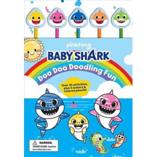 👉 Pencil engels baby's Baby Shark: Doo Doodling Fun (Pencil Toppers) 9781499811278