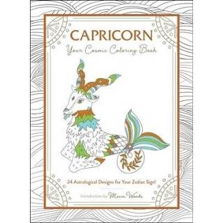 👉 Engels Capricorn: Your Cosmic Coloring Book 9781507211953
