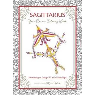 👉 Engels Sagittarius: Your Cosmic Coloring Book 9781507212004