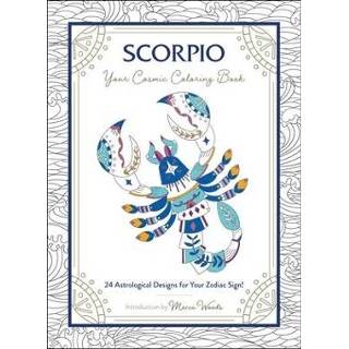 👉 Engels Scorpio: Your Cosmic Coloring Book 9781507212011