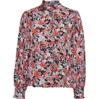 👉 Blous viscose l vrouwen zwart Blouse 'Stine' 5715224233916