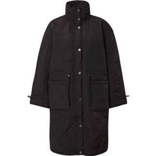 👉 L vrouwen zwart Tussenmantel 'Clous' 5713787820437