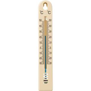 Nature Muurthermometer - Thermometer - Beige