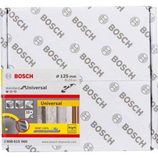 👉 Bosch Bosc 10 DIA-TS 125x22,23 Stnd. f. Univ. 3165140869706