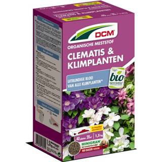 👉 Mest stof Dcm Meststof Clematis En Klimplanten - Siertuinmeststoffen 1.5 kg 5413448133615
