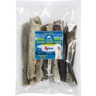 👉 Honden snack zalmkleurig Antos Fish D'Light Salmon Skin - Hondensnacks Zalm 100 g 8714414207000