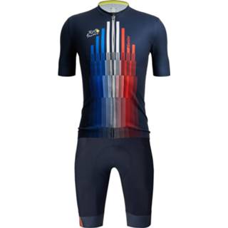👉 Fietsshirt active Tour de France Trionfo 2021 Set (fietsshirt + fietsbroek) (2 artikelen), voo 4260761692227