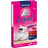 👉 Vitakraft Cat Liquid Snack 6 stuks - Kattensnack - Rund